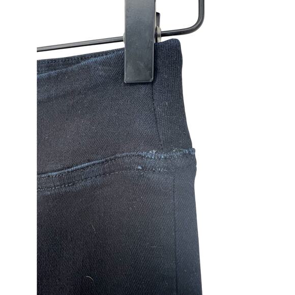 Frame The Jetset Wide Leg in Sheen Noir - Picture 8 of 14